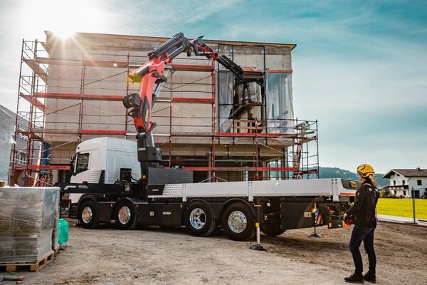 Кран-маніпулятор Palfinger PK 580 TEC