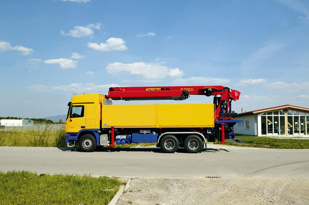 Special truck-mounted crane PK 40001 EL