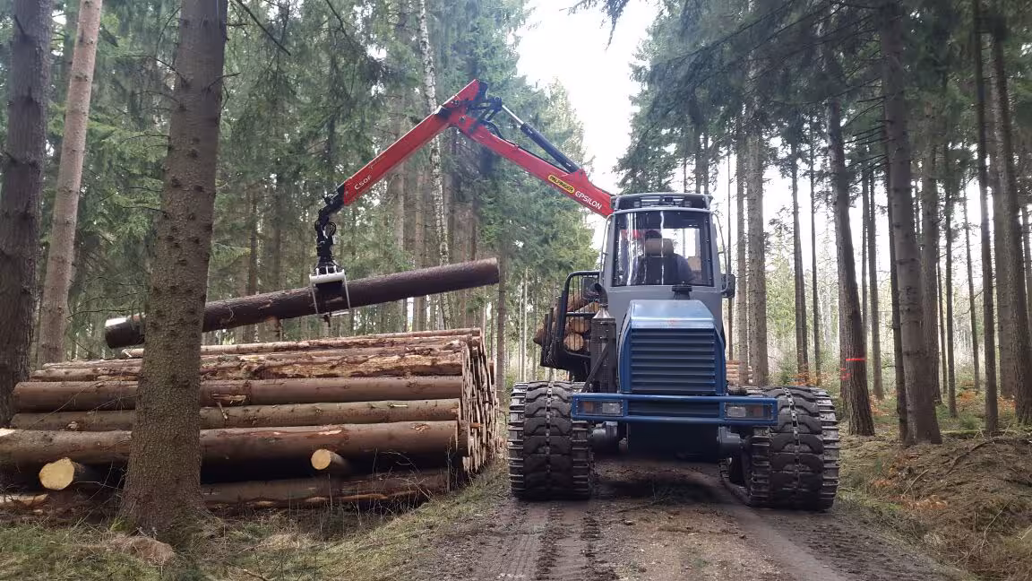 Timber Crane Epsilon C50F